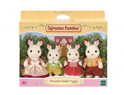 Sylvanian Families - Familia de conejos de chocolate, nuevo