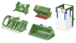 SIKU Farmer 3658 - Jeu d'extensions avant, 1:32