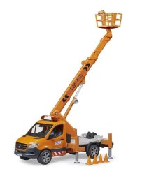 Bruder 2679 MB Sprinter targoncás munkaplatformmal