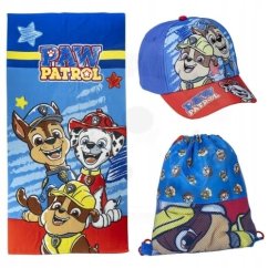 Set de prosop, șapcă și geantă Paw Patrol