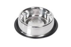 Karlie Nerezová miska s gumovým okrajem 16,5cm 700ml