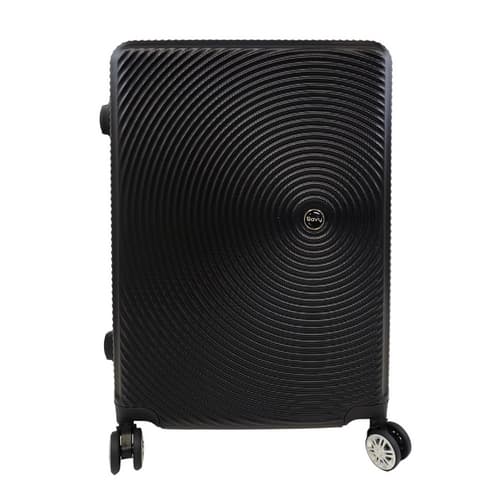 Bavy Cestovní kufr skořepinový 24" Circle Black