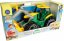 Lena 2080 Traktor z łyżką i koparką, żółto-zielony