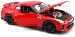 2017 NISSAN GT-R 1:24 červený