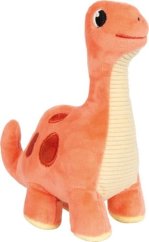 Pluszowy dinozaur Brontosaurus z małą stopą