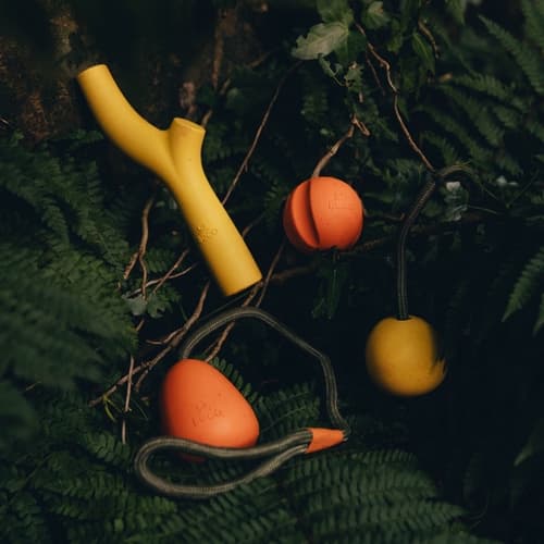 Beco Fetch Ball Hračka pro psy žlutá 6,5cm