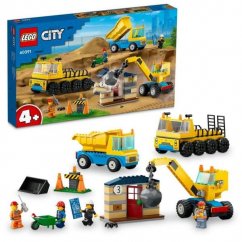 Lego 60391 Vehículos de construcción y bolas de demolición