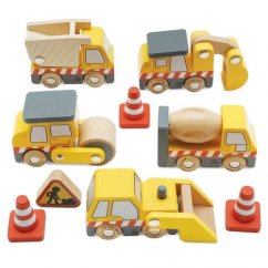 Le Toy Van - Ensemble d'engins de chantier