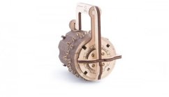 Ugears 3D dřevěné mechanické puzzle Zámek