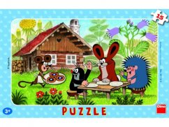 Puzzle Topo de visita, 15 piezas - Dino