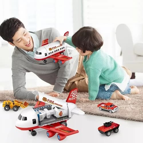 Bavytoy Hasičské letadlo se světlem a zvuky