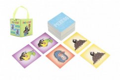Pexeso Mole jeu de société en papier 32 paires d'images dans une boîte en papier 6x6cm