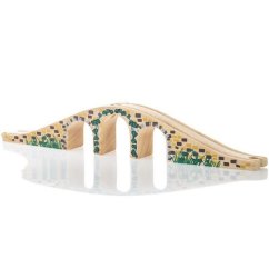 Bigjigs Rail Pont à rails en bois