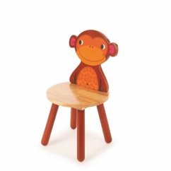 Tidlo Scaun din lemn Animal maimuță