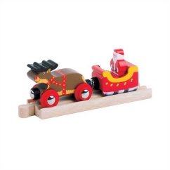 Bigjigs Rail traîneau du Père Noël + rail