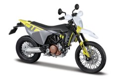 Maisto - Motocykl se stojánkem, 2023 Husqvarna 701 Supermoto, 1:12
