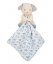 Coffret cadeau Doudou - Peluche chien avec couverture en coton bio 15 cm