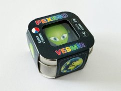 Pexeso Univers 64 cartes dans une boîte en fer 6x6x4cm 9pcs dans la boîte