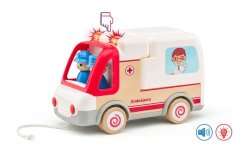 Ambulanță auto cu sunete și lumină