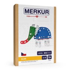 Merkur - Mini grădină zoologică - Elefant, 52 bucăți