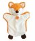 Doudou Plush Puppet Fox 25 cm
