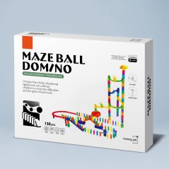 Guličková dráha a domino 130 ks