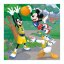 Puzzle Walt Disney Mickey e Minnie atleti 3x55d