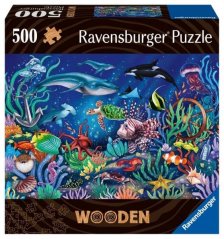Drevené puzzle Podvodný svet 500 dielikov