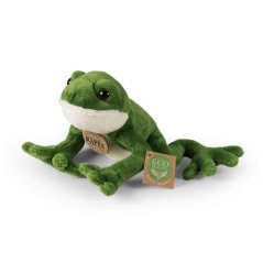 Broască de pluș Rappa 15 cm ECO-FRIENDLY