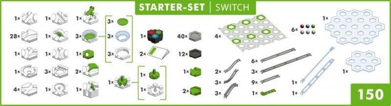 Ravensburger: GraviTrax Power Start Set kapcsoló