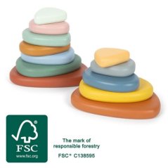 Gra równoważąca Small Foot Montessori River Stones