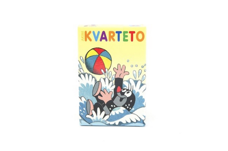 Kvarteto: Krtek - společenská hra - karty