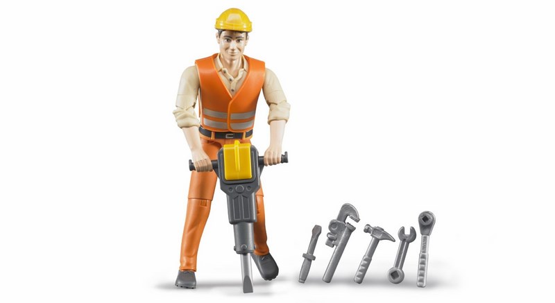 BWORLD 60020 Figură de muncitor în construcții