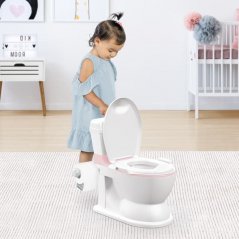 Toaleta dziecięca XL 2w1, różowa