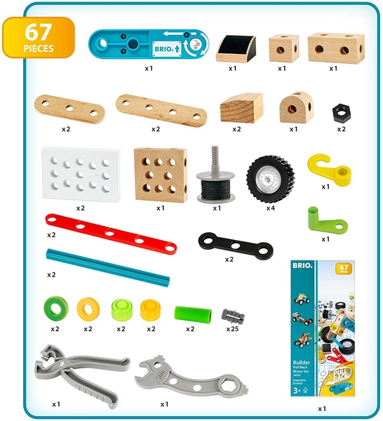 Brio 34595 Builder - pull-back systém