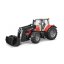 Bruder 3047 Traktor MASSEY FERGUSON + čelní nakladač