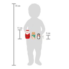 Ediție de Crăciun pentru Matrioșka Small Foot