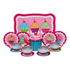 Muffins décorés Schylling Tea set