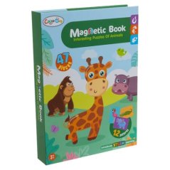 Montessori Edukacyjne puzzle – afrykańskie zwierzęta