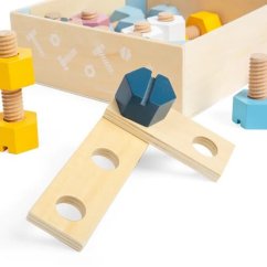 Bigjigs Caisse d'écrous et de boulons