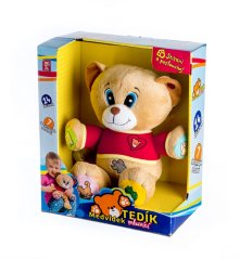 Medvěd Tedík mluvící 30cm