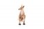 Gran canguro con bebé zooted plástico 11cm