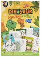 Kniha aktivít A4 Dino