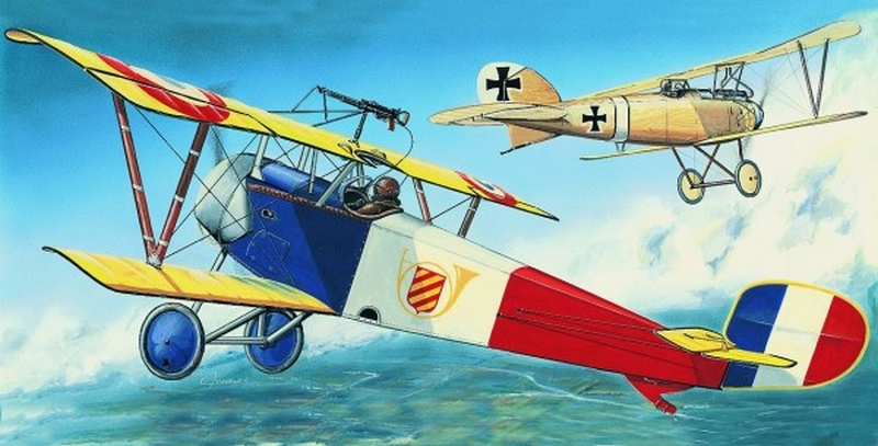 Modèle Nieuport 11/16 Bebe 1:48