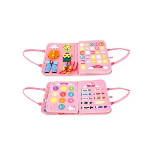 2Kids Toys Senzorická busy kniha Jednorožec 3