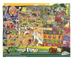 Dinosaur Mega autocolant set