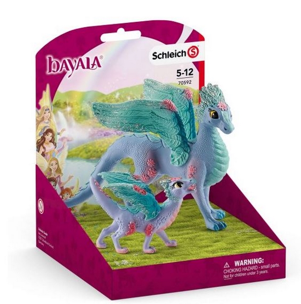 Schleich 70592 Drago dei fiori con bambino