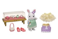 Sylvanian Families Město - bílý králík se šperky a drahokamy