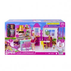 RESTAURANTE Barbie CON JUEGO DE NIÑA