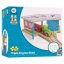 Bigjigs Rail Deposito triplo con cancelli